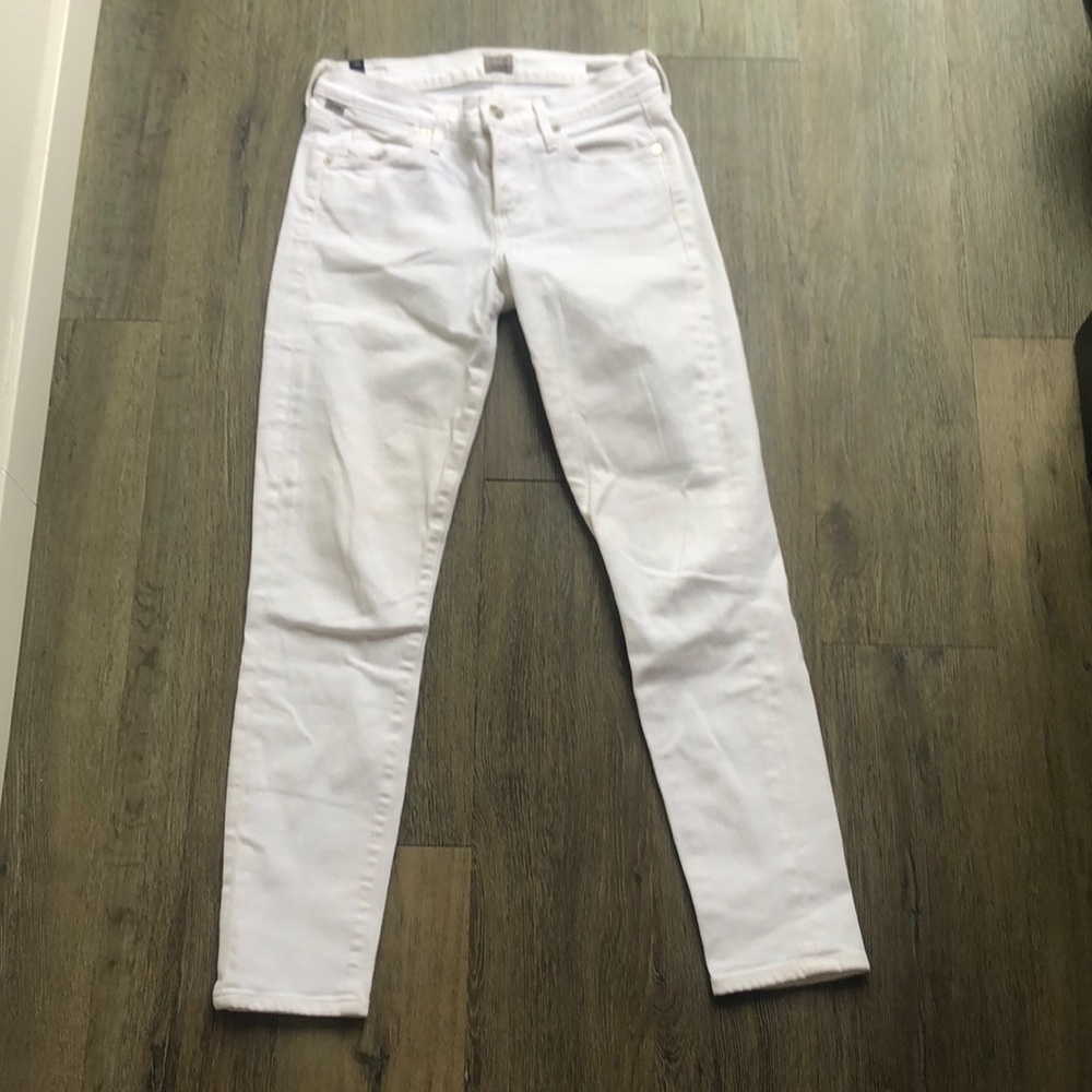 Size 25 Citizens of Humanity Skinny Jeans in White